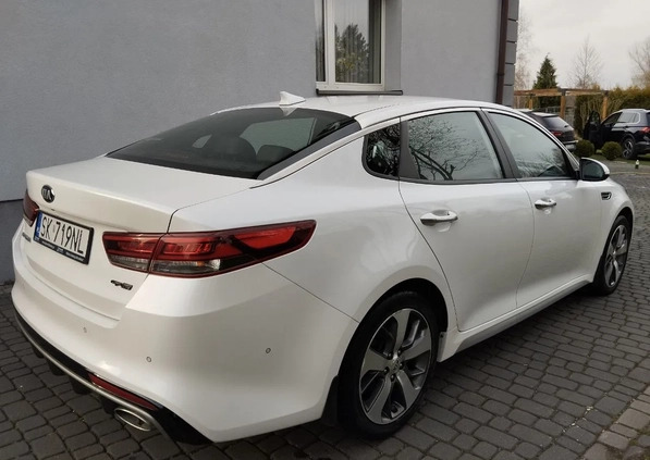 Kia Optima cena 84900 przebieg: 112600, rok produkcji 2018 z Grajewo małe 301